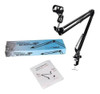Braço Suporte Pedestal De Mesa Articulado Para Microfones 2