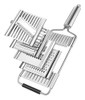 Rallador Queso Cortador De Vegetales Multiuso Cutter 0