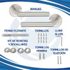 Manija Picaporte Acero Inox Simil Boston Toshi X10 U Cima C 1