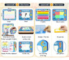 Jasonwell Aqua Magic Doodle Mat 40 X 32 Pulgadas, 2 Jasonwell Aqua Magic Doodle Mat 40 X 32 Pulgadas, 2
