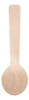! Colher De Sorvete De Madeira Descartável Pequena Wood 2 ! Colher De Sorvete De Madeira Descartável Pequena Wood 2