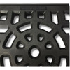 Rejilla Para Piso De Plástico Reforzada Pvc 20x20 Cm Negra 2