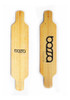 Shape Bossa Boards Sim39 Bambu Flex Médio - Longboard Skate 2