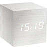 Gingko Cube Led Click Clock Despertador Con Activación De So 0