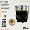Set Matero Termo Manija Mate Imperial Bombilla Alpaca Bolso 3