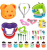 Conjunto De Cortador De Sanduíche Frutas Infantil 32 Peças 0