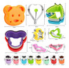 Conjunto De Cortador De Sanduíche Frutas Infantil 32 Peças 2