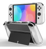 Funda Resistente Para Nintendo Switch Oled Transparente 0