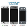 Funda Resistente Para Nintendo Switch Oled Transparente 1
