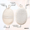 Manopla Exfoliante Manopla Corporal Facial Piel Para Spa 4