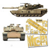 M1a1 Abrams Escala 1.25 Papercraft 0