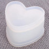 Molde De Silicona Para Resina Cajita Corazon Joyero 1