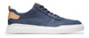 Cole Haan Zapatillas De Lona Para Hombre Azul Indigo Talla 1 2