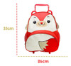 Mochila Infantil Com Rodinhas - Raposa 2
