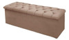 Recamier De Quarto Solteiro Lotus Suede Bege Simbal 0