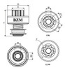 Impulsor Bendix Partida Agrale Trator T4200 T4300 1
