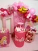 Ambientación Temática Barbie Dec C/ Globos Caja Barbie Fotos 0