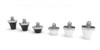 10 Tapones De Plástico + Llave 5