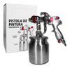 Pistola Pintura Sucção Hvlp Copo Em Baixo 1,4mm 1000ml Pi8 1