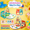 Tapete Interativo Infantil Portátil Musical Acolchoado Fofo 3