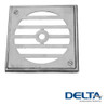 Reja Rejilla Bronce Cromado 11x11 Con Marco  Delta 1425 1