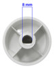 1 Perilla Cocina Orbis Blanca 8mm 7