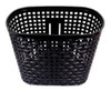 Canasto Plastico Negro Para Bicicleta Con Soporte Bruzzoni 0
