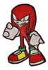 Apliques Bordados Sonic Tail Y Knuckles Parches 0