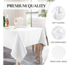 Mantel Rectangular Softalker Spring Jacquard - Cubierta De M 3
