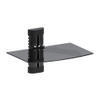 Estante Flotante De Pared Onebox Aluminio Y Vidrio Ob-dvd291 0