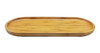 Bandeja Oval Multiuso Em Bambu - 34cm 0