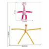 Girafa - Brinquedo Infantil - Com Ventosa E Led - 4 Peças 4
