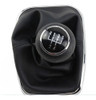 Palanca De Cambio Fuelle Pomo Para Vw Golf 4 Bora Negra Orig 2