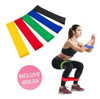 Kit De 5 Bandas Elasticas Fitness Ejercicio 0