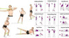 Kit De 5 Bandas Elasticas Fitness Ejercicio 2