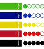 Kit De 5 Bandas Elasticas Fitness Ejercicio 3