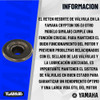 Reten resorte válvula yamaha T105 crypton 5