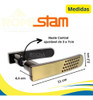 Maçaneta Para Fechadura Stam 21 Oxidada 51254 Universal 2
