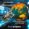 Modulo Amplificador 2.1 11+11+38 Watts C/vol - Audioproject 2