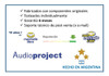 Modulo Amplificador 2.1 11+11+38 Watts C/vol - Audioproject 5