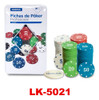 Fichas Poker Conjunto 100 Unidades Numeradas 4