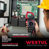 Pinza Amperometrica Digital Westul Prof Corriente Continua 5
