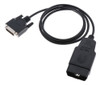 1 Cabo De Dagnóstico Do Carro Obd Ii 2 16pin Para Db15 15pin 2