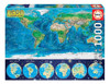 Puzzle Educa 1000pcs Neon World Map 16760 0