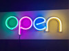 Cartel Neón Led Open 2