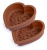 Moldes De Silicona Para Tartas Con Forma De Corazón, Juego D 2