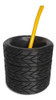 Mate Ruedas Cubiertas Pistero 3d Bombilla De Regalo 1