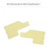 Kit Mini Espátulas 1 Blue Star P/ Modelar Coberturas 1