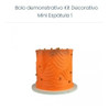 Kit Mini Espátulas 1 Blue Star P/ Modelar Coberturas 3