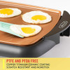 Plancha Electrica De Titanio De Ceramica Antiadherente Eco 3